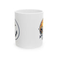 Ceramic Mug — Vintage Anchored Fishing Emblem Coffee Cup (11oz & 15oz)